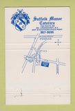 Matchbook Cover - Suffolk Manor Catering North Lindenhurst NY 40 Strike