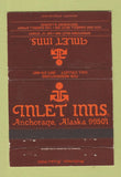 Matchbook Cover - Inlet Inns Anchorage AK 40 Strike