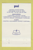 Matchbook Cover - PSI Hydraulics Electronics Livonia MI 40 Strike