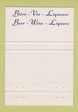 Matchbook Cover - Restaurant Elegant Chinese QC 40 Strike