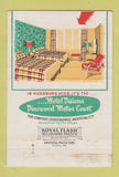 Matchbook Cover - Pinewood Motor Court Vicksburg MS Motel Dixiana 40 Strike