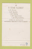 Matchbook Cover - Elm Road Florist Flowers Warren OH WEAR 40 Strike
