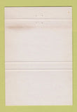 Matchbook Cover - Chief BAF Oluwole 40 Strike