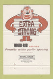 Matchbook Cover - Republic Steel 40 Strike