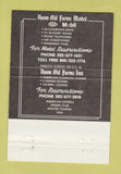 Matchbook Cover - Avon Old Farms Motel Avon CT 40 Strike