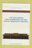 Matchbook Cover - John F Kennedy Center Performing Arts Washington DC 40 Strike