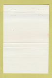Matchbook Cover - John F Kennedy Center Performing Arts Washington DC 40 Strike