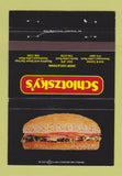 Matchbook Cover - Schlotzksy's Deli Little Rock AR 40 Strike