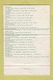 Matchbook Cover - Wheeler's Fish Restaurant London UK England CHAIN 40 Strike