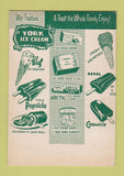 Matchbook Cover - Caffe's Drug Stores Toronto ON ice cream SAMPLE 40 Strike