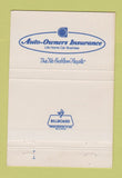 Matchbook Cover - Mathieu Insurance Agency Bear Lake 40 Strike