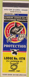 Matchbook Cover - Matchbook Cover Moose Lodge Wausau WI