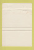 Matchbook Cover - Salina Body Syracuse NY auto body 40 Strike