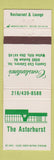 Matchbook Cover - Astorhurst Constantine's Walton Hills OH WEAR