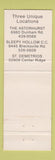Matchbook Cover - Astorhurst Constantine's Walton Hills OH WEAR