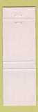 Matchbook Cover - Chimes Restaurant St Augustine FL