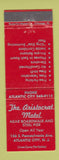 Matchbook Cover - Aristocrat Motel Atlantic City NJ WEAR