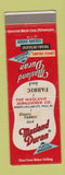 Matchbook Cover - Masland Duran Fabric elastic Philadelphia PA