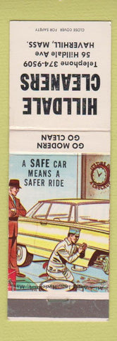 Matchbook Cover - Hilldale Cleaners Haverhill MA