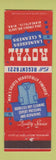 Matchbook Cover - Royal Laundry Cleaners Minneapolis MN