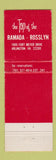 Matchbook Cover - Vantage Point Ramada Arlington VA