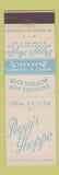 Matchbook Cover - Peggy's Shoppe Richmond VA maternity clothes
