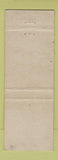 Matchbook Cover - Curlee Men's Clothes Williams Denver Colorado WEAR