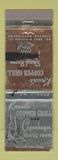 Matchbook Cover - Krud's Copper Grill Spokane WA WORN