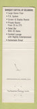 Matchbook Cover - Horseless Carriage Newark DE