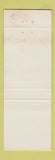 Matchbook Cover - Coastway Restaurant Motel Tillamook OR