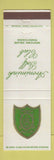 Matchbook Cover - Aronimink Golf Beach Newtown Square PA