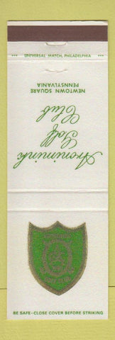 Matchbook Cover - Aronimink Golf Beach Newtown Square PA