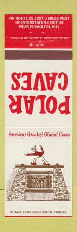 Matchbook Cover - Polar Caves Plymouth NH