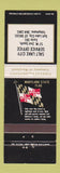Matchbook Cover - Fidelity Deposit Maryland Insurance Salt Lake City UT