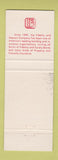 Matchbook Cover - Fidelity Deposit Maryland Insurance Salt Lake City UT