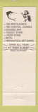 Matchbook Cover - Urie's Fish Fry Restaurant Wildwood NJ