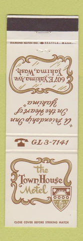 Matchbook Cover - Town House Motel Yakima WA