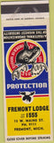 Matchbook Cover - Matchbook Cover Moose Lodge Fremont MI