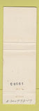 Matchbook Cover - Pursel's Cleaners Danville PA WEAR