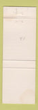 Matchbook Cover - Grange National Bank Hughesville PA