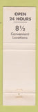 Matchbook Cover - Highway Host Restaurant Bemidji Duluth Fergus Falls Glyndon MN