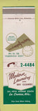 Matchbook Cover - Modern Laundry Dry Cleaners La Crosse WI