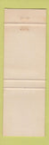 Matchbook Cover - Modern Laundry Dry Cleaners La Crosse WI
