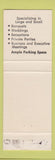 Matchbook Cover - Driftwood Restaurant Tyrone PA