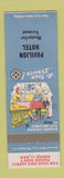 Matchbook Cover - Pavilion Hotel Montpelier VT