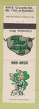 Matchbook Cover - The Blarney Stone Inn Columbus OH