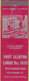 Matchbook Cover - Matchbook Cover Moose Lodge Port Clinton OH