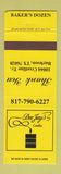 Matchbook Cover - Dee Jay's Candles Burleson TX