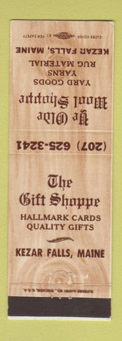 Matchbook Cover - Ye Olde Wool Shoppe Kezar Falls ME