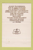 Matchbook Cover - Peninsular Diesel Saginaw Grand Rapids Dearborn MI 40 Strike